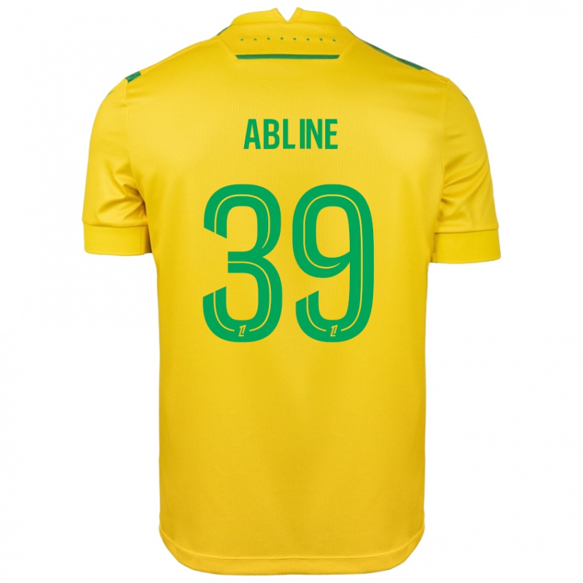 Niño Camiseta Matthis Abline #39 Amarillo Verde 1ª Equipación 2024/25 La Camisa México