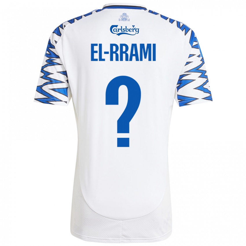 Niño Camiseta Jamil El-Rrami #0 Blanco Azul Cielo 1ª Equipación 2024/25 La Camisa México