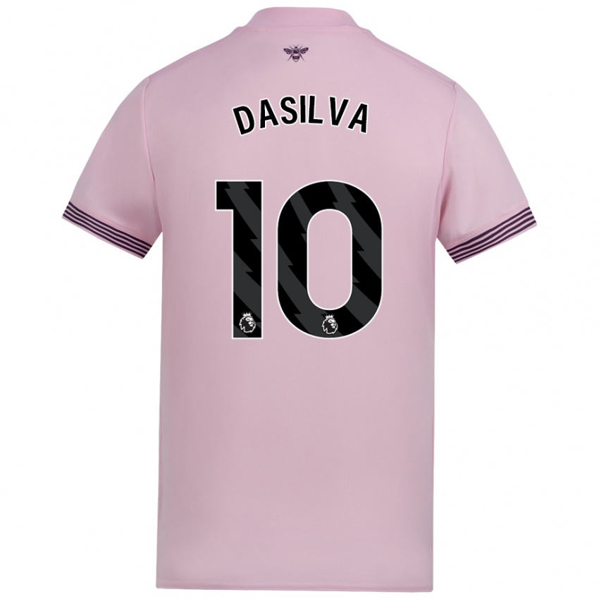 Niño Camiseta Josh Dasilva #10 Rosa 2ª Equipación 2024/25 La Camisa México