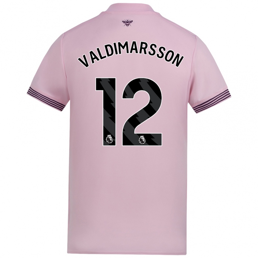 Niño Camiseta Hákon Rafn Valdimarsson #12 Rosa 2ª Equipación 2024/25 La Camisa México