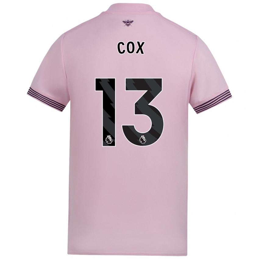 Niño Camiseta Matthew Cox #13 Rosa 2ª Equipación 2024/25 La Camisa México