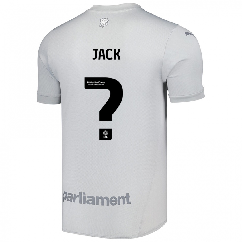 Niño Camiseta Jack Woodcock #0 Gris Plata 2ª Equipación 2024/25 La Camisa México