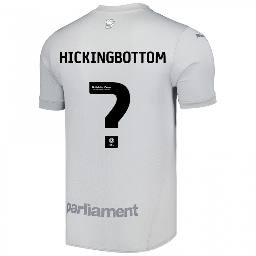 Niño Camiseta Charlie Hickingbottom #0 Gris Plata 2ª Equipación 2024/25 La Camisa México