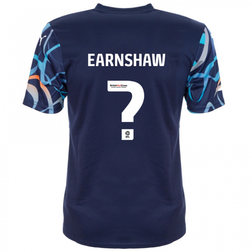 Niño Camiseta Alice Earnshaw #0 Azul Marino 2ª Equipación 2024/25 La Camisa México