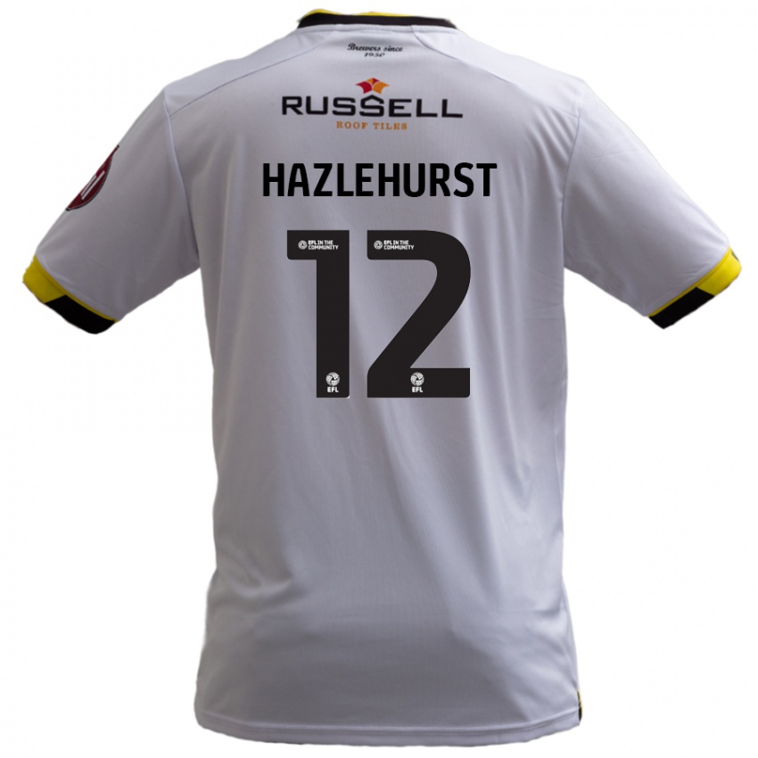 Niño Camiseta Jack Hazlehurst #12 Blanco 2ª Equipación 2024/25 La Camisa México