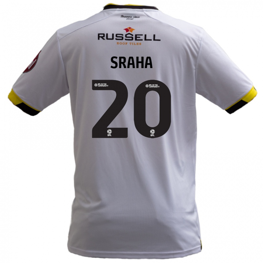 Niño Camiseta Jason Sraha #20 Blanco 2ª Equipación 2024/25 La Camisa México