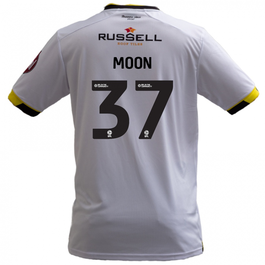 Niño Camiseta Jasper Moon #37 Blanco 2ª Equipación 2024/25 La Camisa México