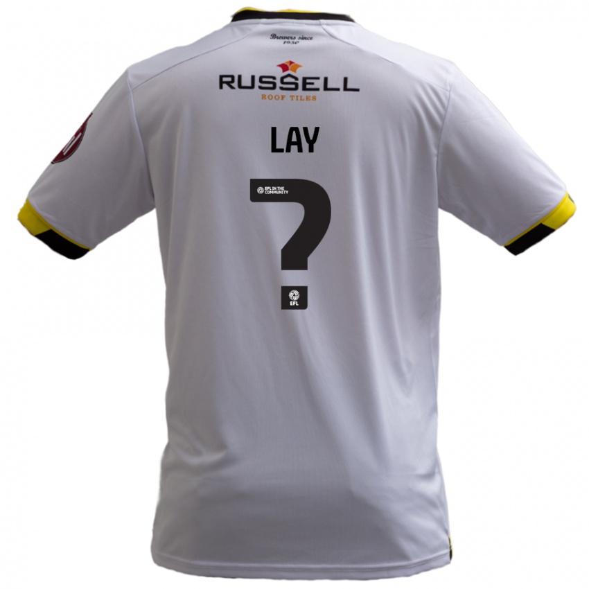 Niño Camiseta Matty Lay #0 Blanco 2ª Equipación 2024/25 La Camisa México