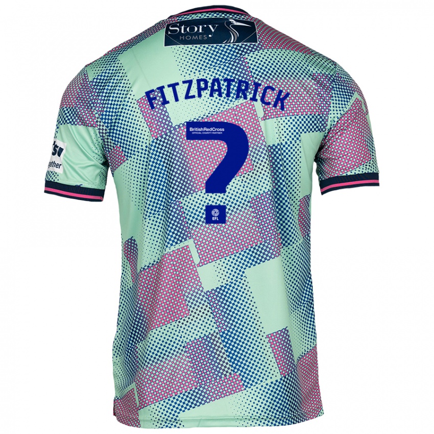 Niño Camiseta Aran Fitzpatrick #0 Verde 2ª Equipación 2024/25 La Camisa México