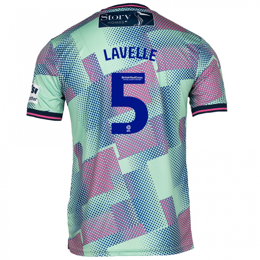 Niño Camiseta Sam Lavelle #5 Verde 2ª Equipación 2024/25 La Camisa México