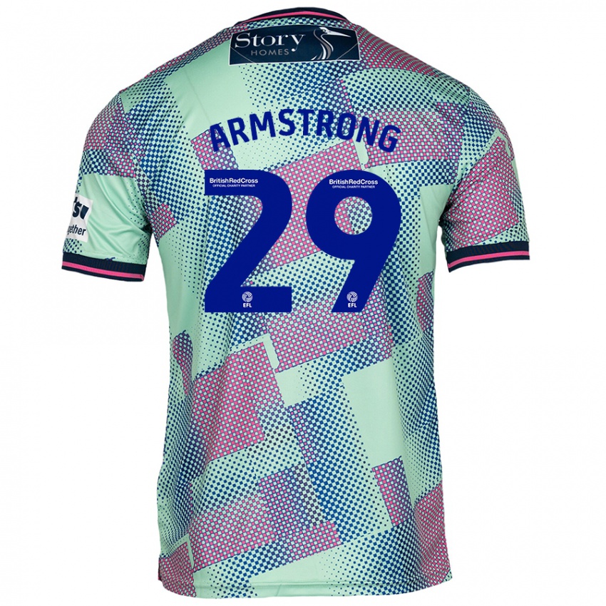 Niño Camiseta Luke Armstrong #29 Verde 2ª Equipación 2024/25 La Camisa México