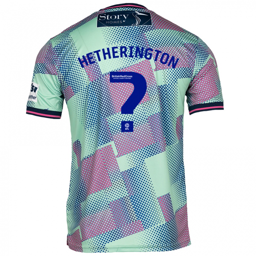 Niño Camiseta Sam Hetherington #0 Verde 2ª Equipación 2024/25 La Camisa México