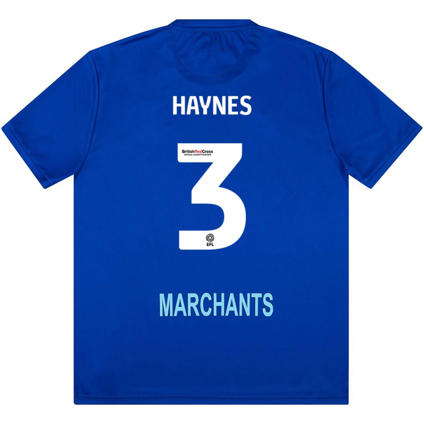 Niño Camiseta Ryan Haynes #3 Verde 2ª Equipación 2024/25 La Camisa México