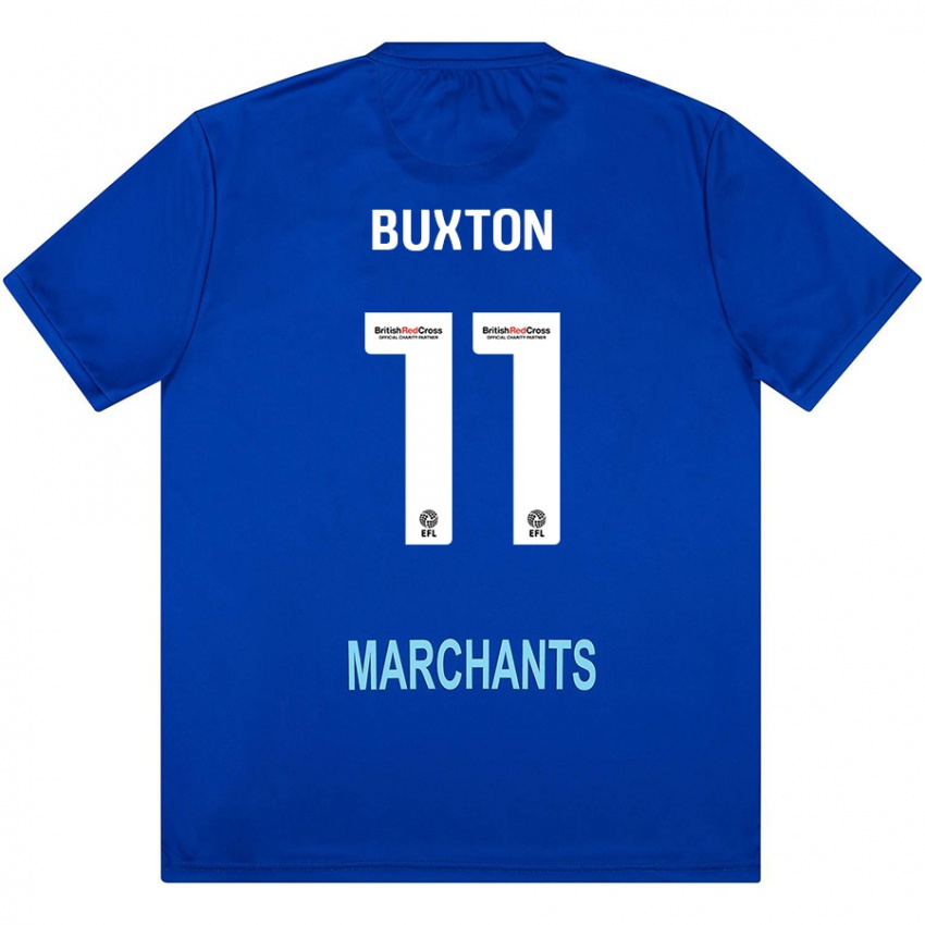 Niño Camiseta Charlotte Buxton #11 Verde 2ª Equipación 2024/25 La Camisa México