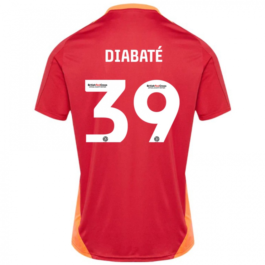 Niño Camiseta Cheick Diabaté #39 Azul Blanquecino 2ª Equipación 2024/25 La Camisa México