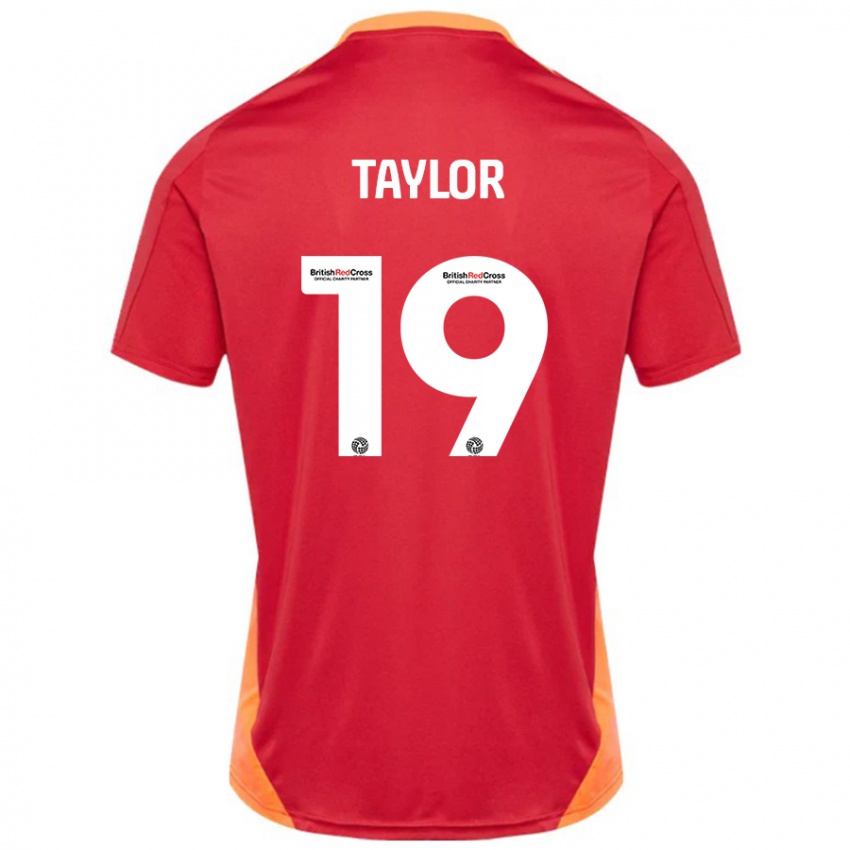 Niño Camiseta Mollie Taylor #19 Azul Blanquecino 2ª Equipación 2024/25 La Camisa México