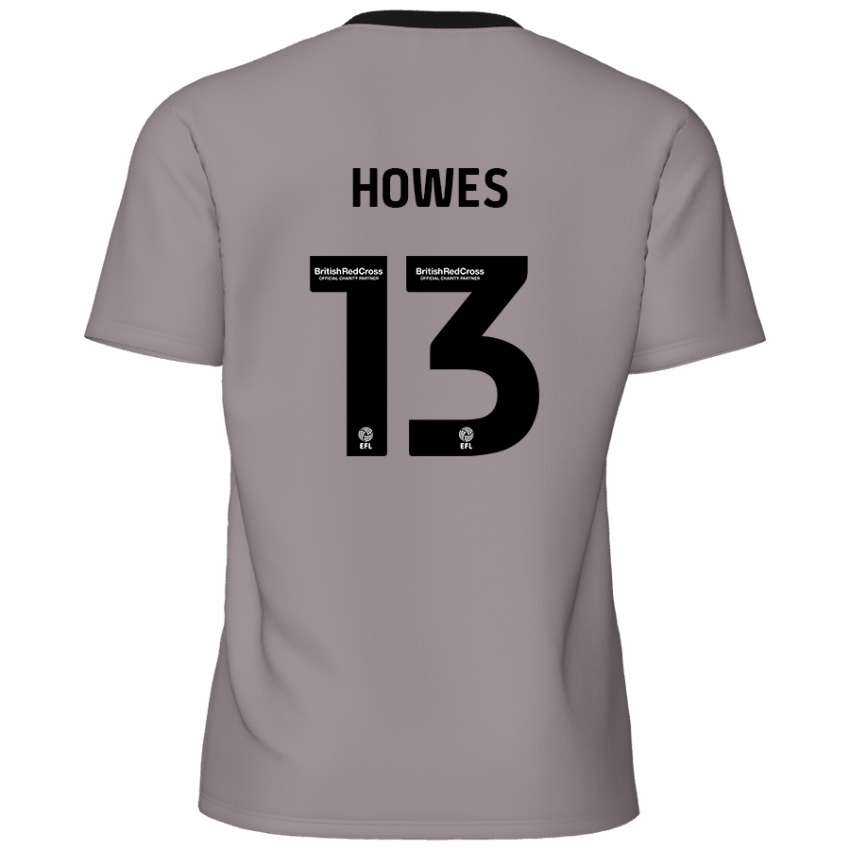 Niño Camiseta Sam Howes #13 Gris 2ª Equipación 2024/25 La Camisa México