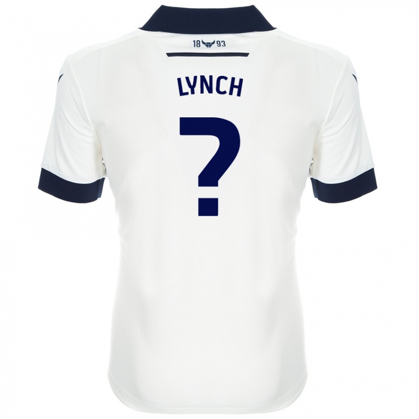 Niño Camiseta Bobby Lynch #0 Blanco Azul Marino 2ª Equipación 2024/25 La Camisa México