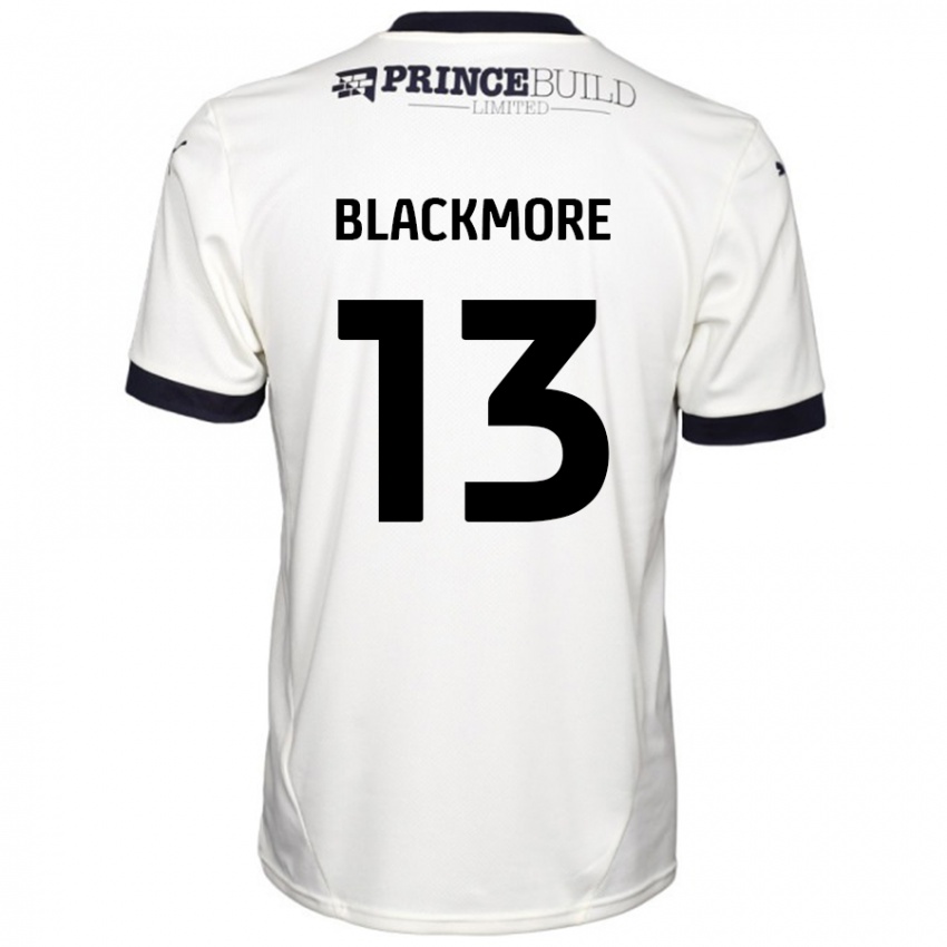 Niño Camiseta Will Blackmore #13 Blanquecino Negro 2ª Equipación 2024/25 La Camisa México