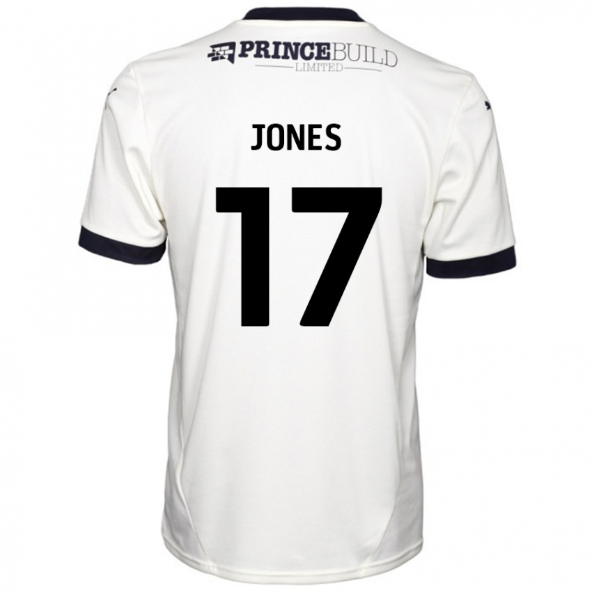 Niño Camiseta Ricky-Jade Jones #17 Blanquecino Negro 2ª Equipación 2024/25 La Camisa México