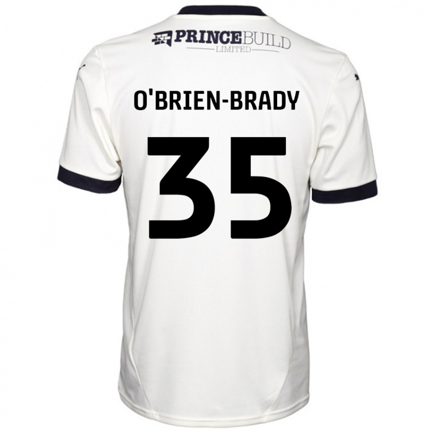 Niño Camiseta Donay O'brien-Brady #35 Blanquecino Negro 2ª Equipación 2024/25 La Camisa México