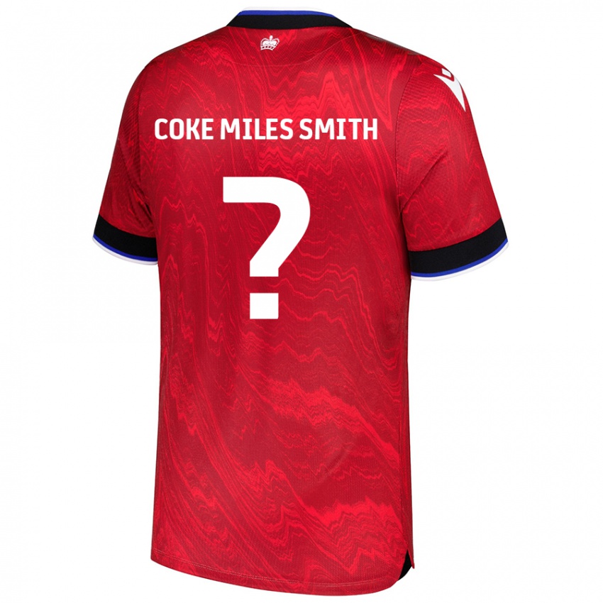 Niño Camiseta Kiyan Coke Miles Smith #0 Rojo Negro 2ª Equipación 2024/25 La Camisa México