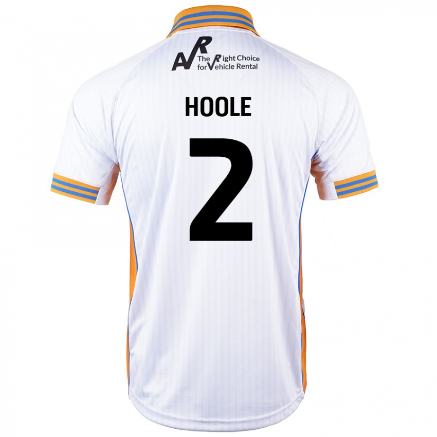 Niño Camiseta Luca Hoole #2 Blanco 2ª Equipación 2024/25 La Camisa México