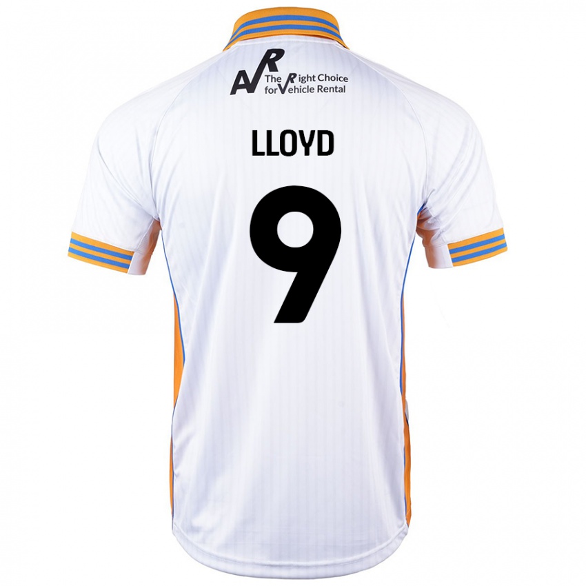 Niño Camiseta George Lloyd #9 Blanco 2ª Equipación 2024/25 La Camisa México