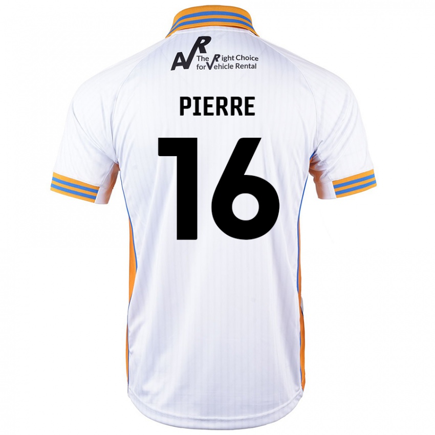 Niño Camiseta Aaron Pierre #16 Blanco 2ª Equipación 2024/25 La Camisa México