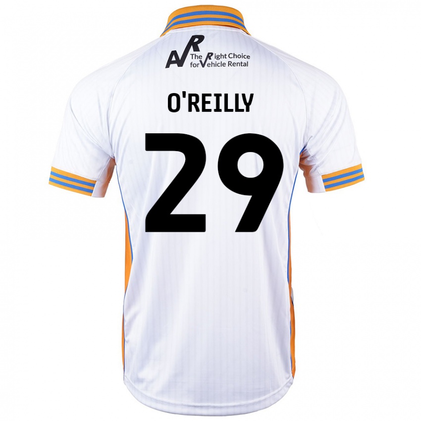 Niño Camiseta Tommi O'reilly #29 Blanco 2ª Equipación 2024/25 La Camisa México