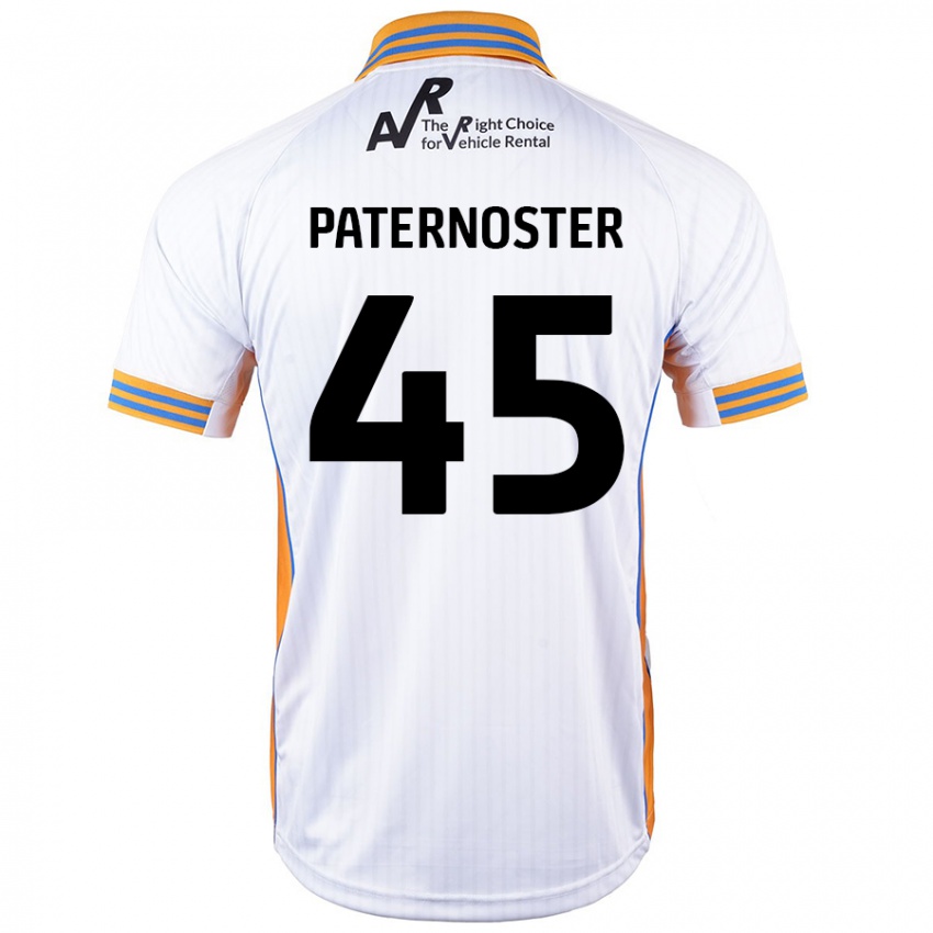 Niño Camiseta Vladimir Paternoster #45 Blanco 2ª Equipación 2024/25 La Camisa México