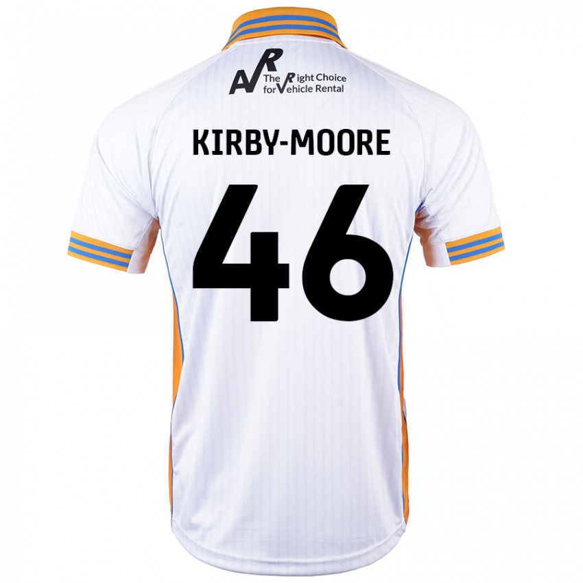 Niño Camiseta Harvey Kirby-Moore #46 Blanco 2ª Equipación 2024/25 La Camisa México