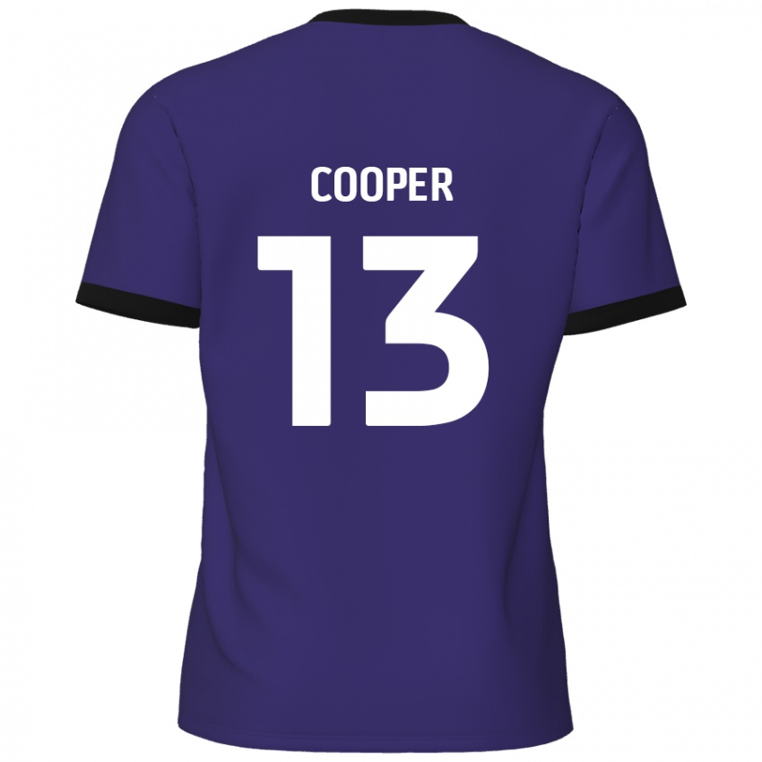 Niño Camiseta Murphy Cooper #13 Púrpura 2ª Equipación 2024/25 La Camisa México