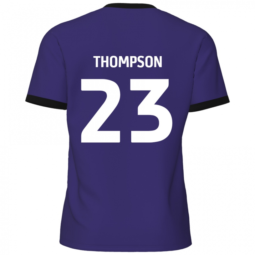 Niño Camiseta Louis Thompson #23 Púrpura 2ª Equipación 2024/25 La Camisa México