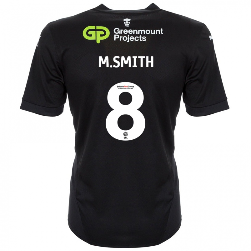 Niño Camiseta Matt Smith #8 Negro 2ª Equipación 2024/25 La Camisa México