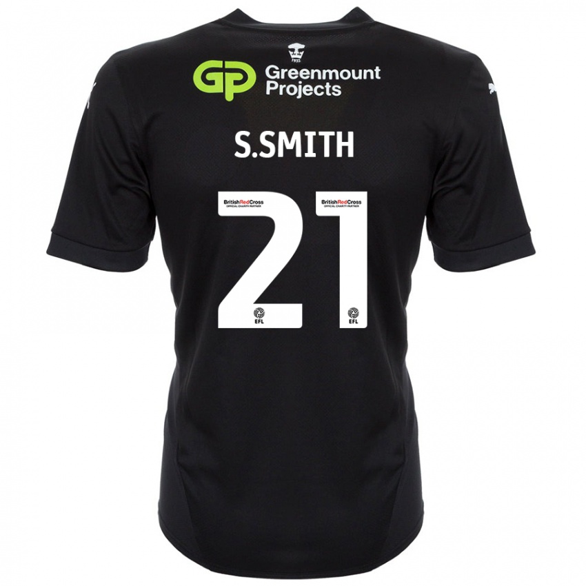 Niño Camiseta Scott Smith #21 Negro 2ª Equipación 2024/25 La Camisa México