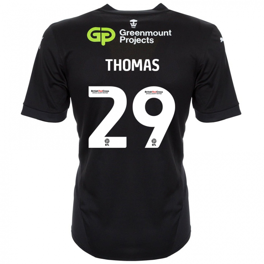 Niño Camiseta Silko Thomas #29 Negro 2ª Equipación 2024/25 La Camisa México