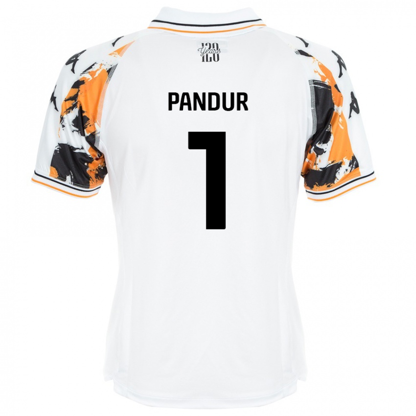 Niño Camiseta Ivor Pandur #1 Blanco 2ª Equipación 2024/25 La Camisa México