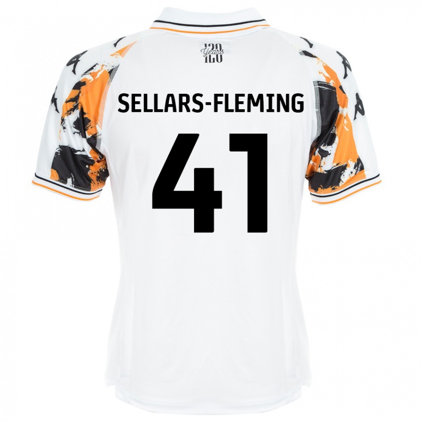 Niño Camiseta Tyrell Sellars-Fleming #41 Blanco 2ª Equipación 2024/25 La Camisa México