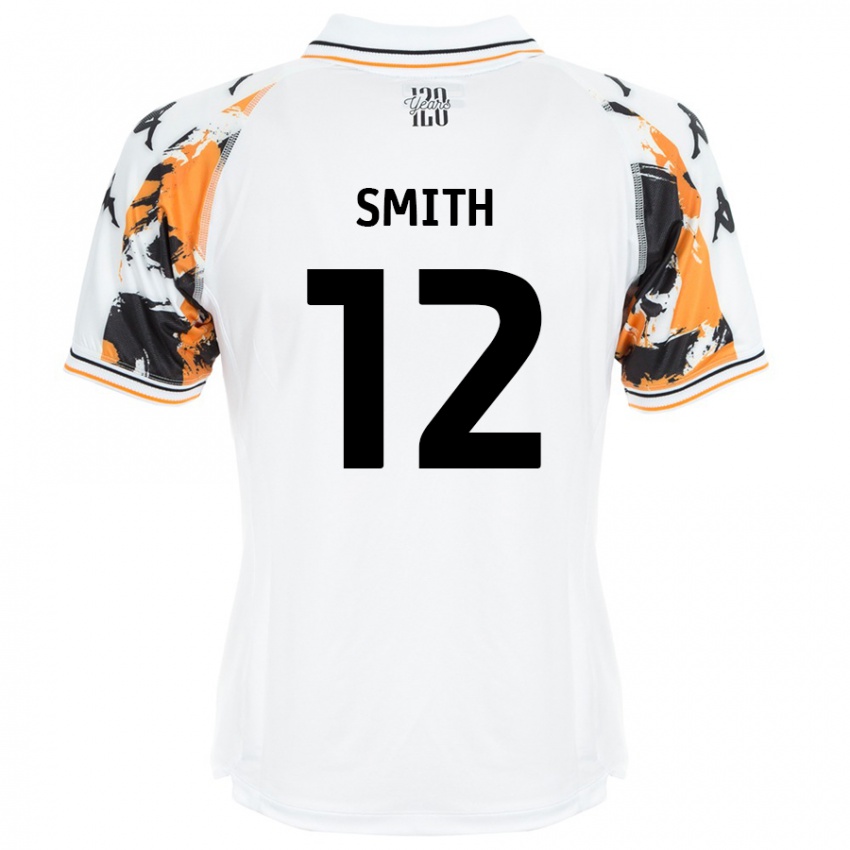 Niño Camiseta Emily Smith #12 Blanco 2ª Equipación 2024/25 La Camisa México