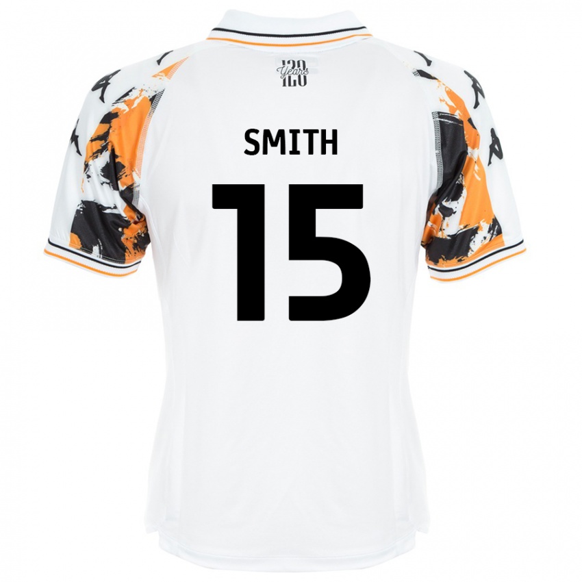 Niño Camiseta Suey Smith #15 Blanco 2ª Equipación 2024/25 La Camisa México