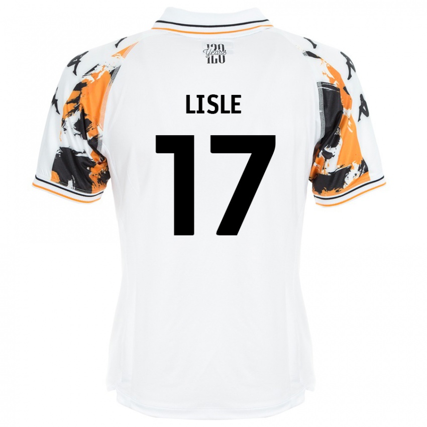 Niño Camiseta Mary Lisle #17 Blanco 2ª Equipación 2024/25 La Camisa México