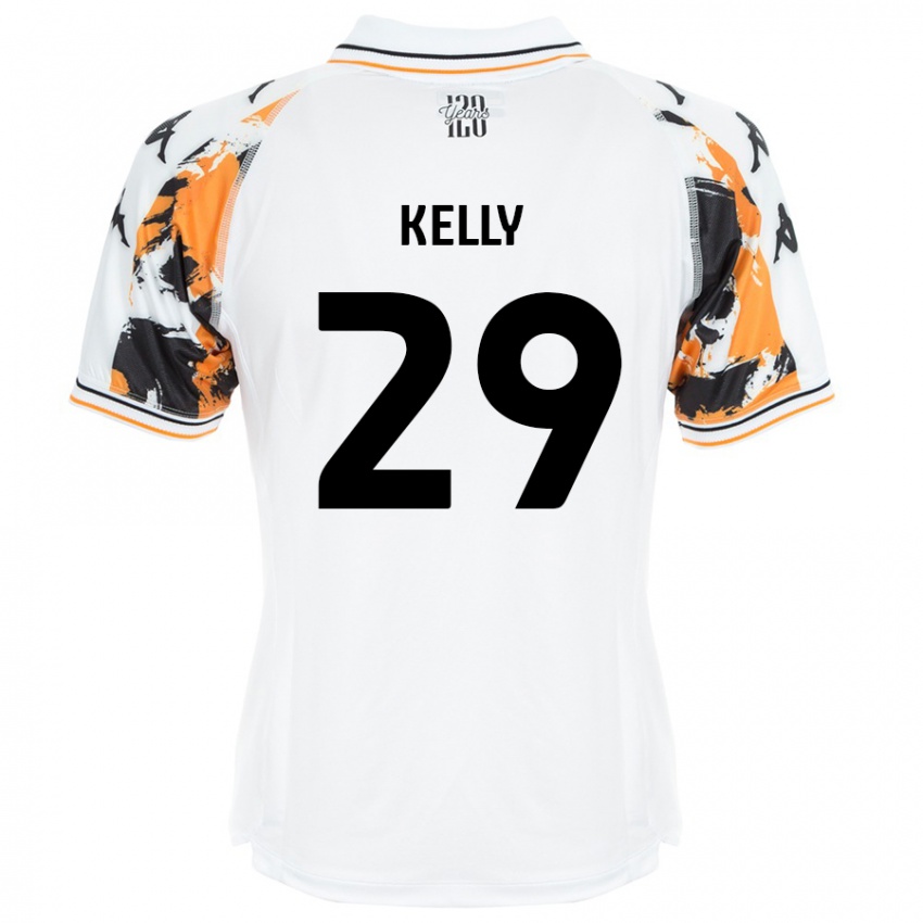 Niño Camiseta Ace Kelly #29 Blanco 2ª Equipación 2024/25 La Camisa México