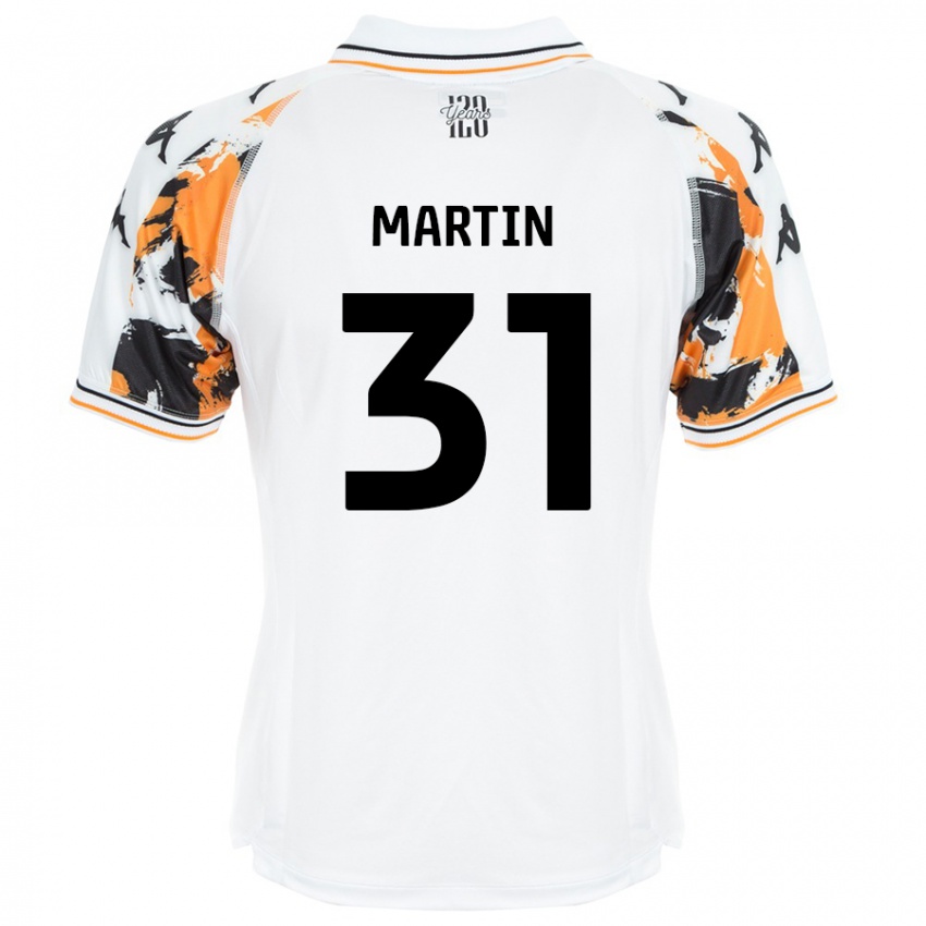 Niño Camiseta Faith Martin #31 Blanco 2ª Equipación 2024/25 La Camisa México