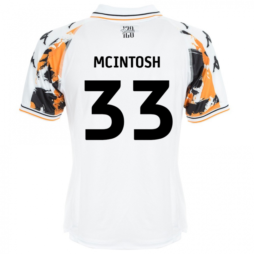 Niño Camiseta Lucy Mcintosh #33 Blanco 2ª Equipación 2024/25 La Camisa México