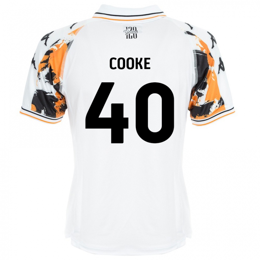 Niño Camiseta Megan Cooke #40 Blanco 2ª Equipación 2024/25 La Camisa México