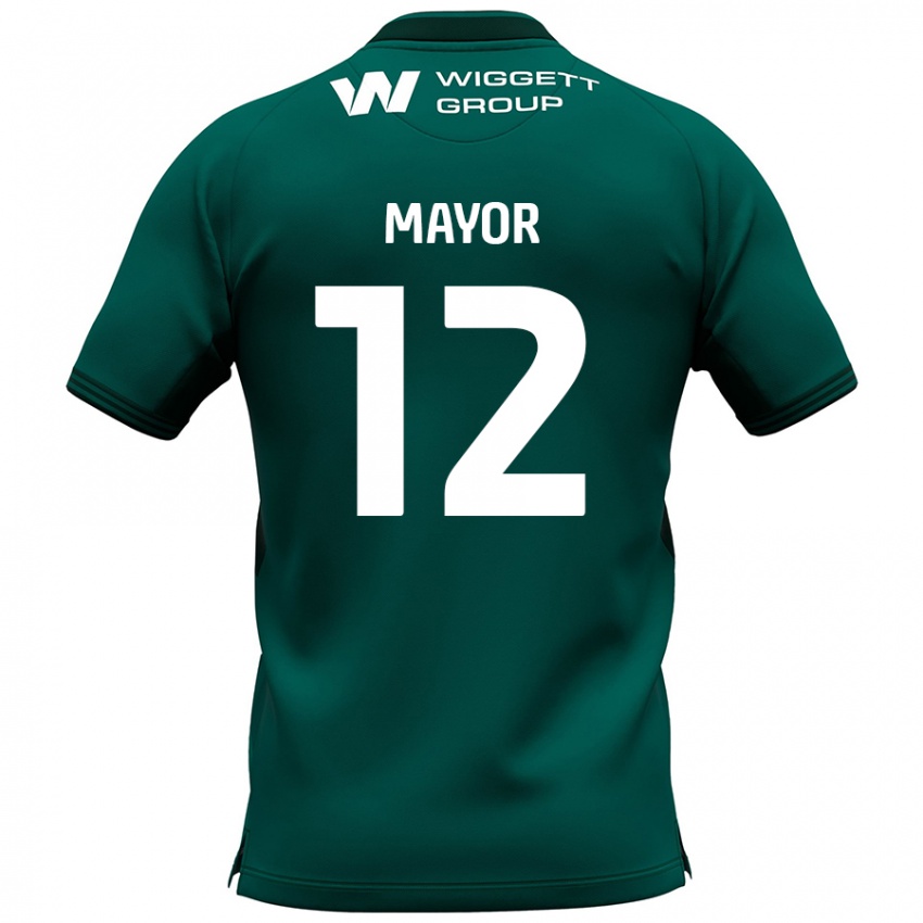 Niño Camiseta Adam Mayor #12 Verde 2ª Equipación 2024/25 La Camisa México