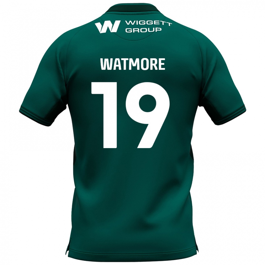 Niño Camiseta Duncan Watmore #19 Verde 2ª Equipación 2024/25 La Camisa México