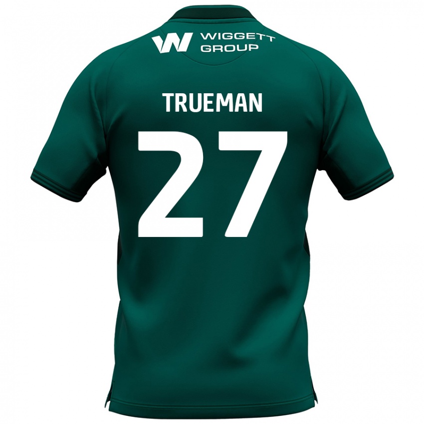 Niño Camiseta Connal Trueman #27 Verde 2ª Equipación 2024/25 La Camisa México