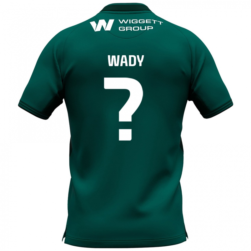 Niño Camiseta Ethan Wady #0 Verde 2ª Equipación 2024/25 La Camisa México